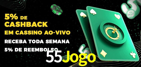 Promoções do cassino ao Vivo 55Jogo